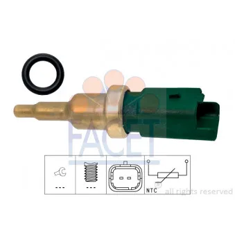 Sonde de température, liquide de refroidissement FACET 7.3399