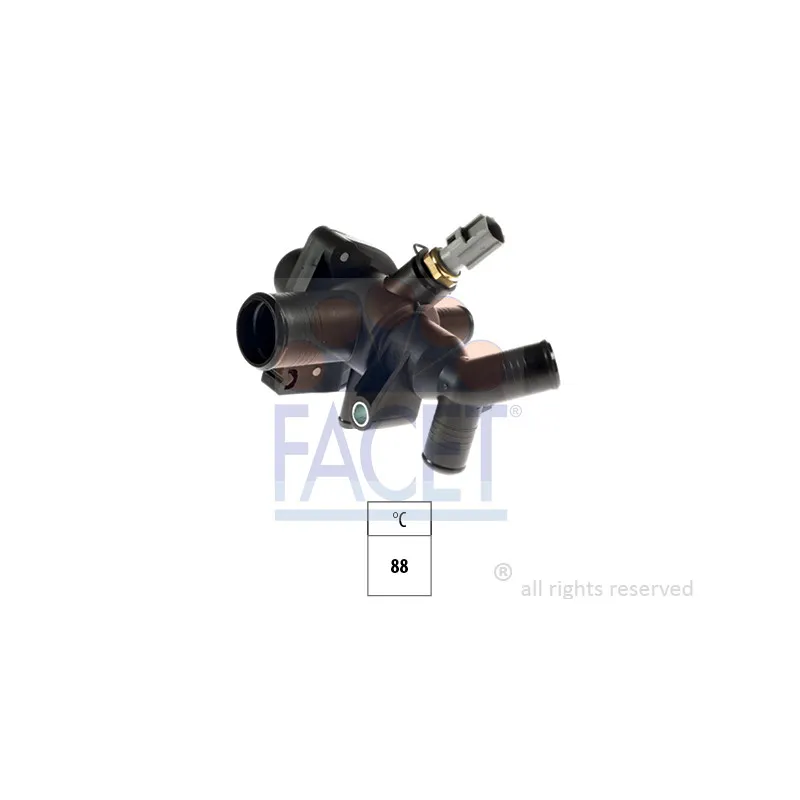 Thermostat, liquide de refroidissement FACET 7.7948
