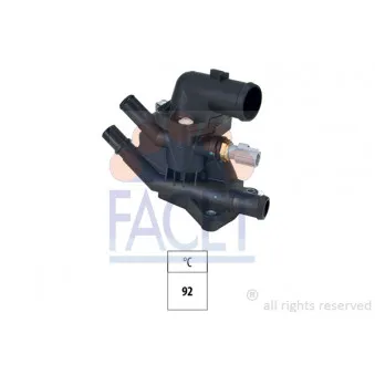 Thermostat, liquide de refroidissement FACET 7.7950