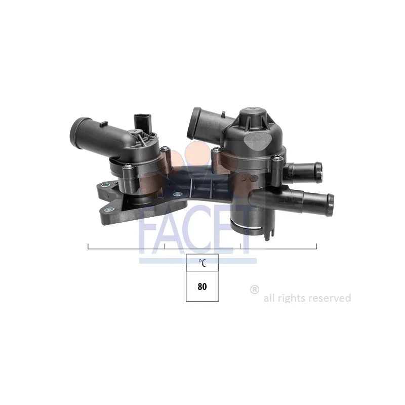 Thermostat, liquide de refroidissement FACET 7.7954KK