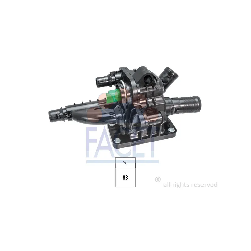 Thermostat, liquide de refroidissement FACET 7.8792