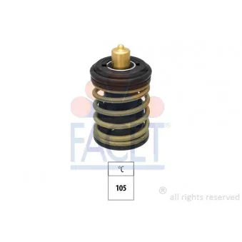 Thermostat, liquide de refroidissement FACET 7.8955S