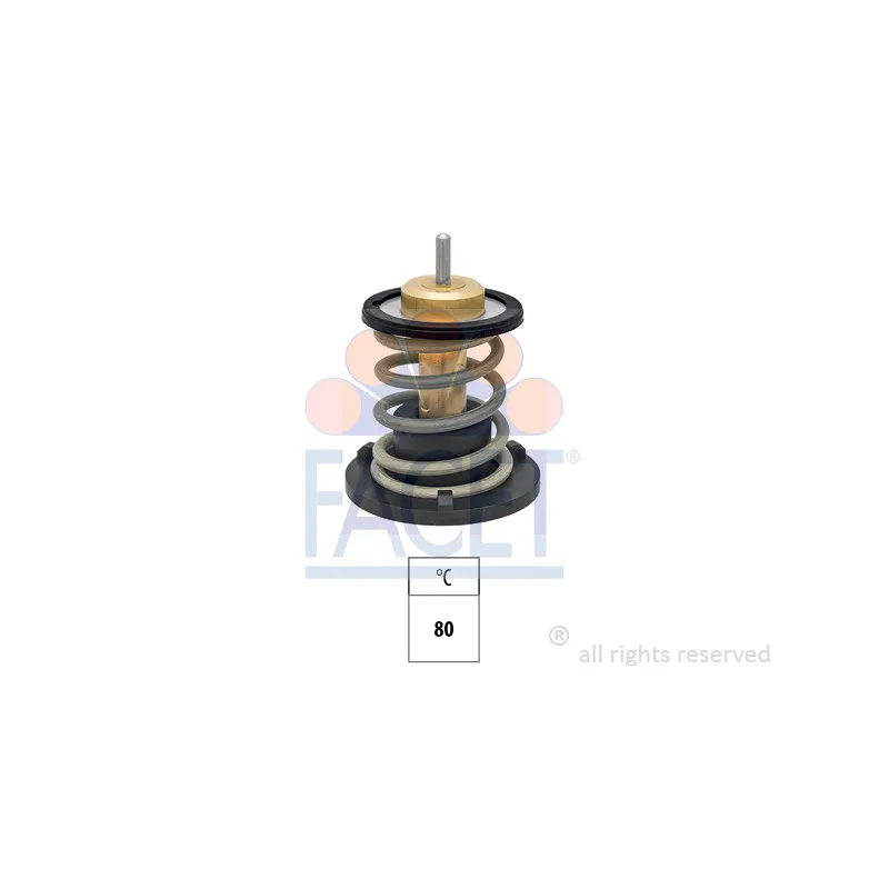 Thermostat, liquide de refroidissement FACET 7.8965S