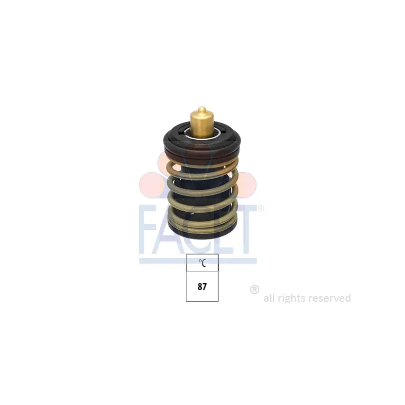 Thermostat, liquide de refroidissement FACET 7.8966S
