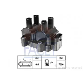 Bobine d'allumage FACET 9.6496