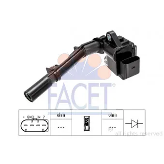 Bobine d'allumage FACET 9.6526