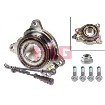 Roulement de roue arrière FAG 713 6204 40