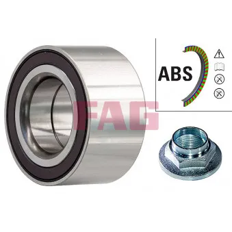 Roulement de roue avant FAG 713 6269 80