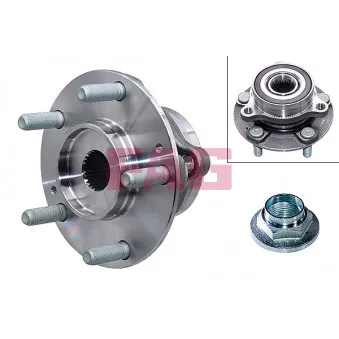 Roulement de roue arrière FAG 713 6290 30