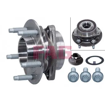 Roulement de roue avant FAG 713 6452 20