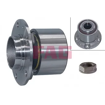 Roulement de roue arrière FAG 713 6506 80