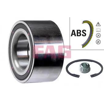 Roulement de roue arrière FAG 713 6682 80