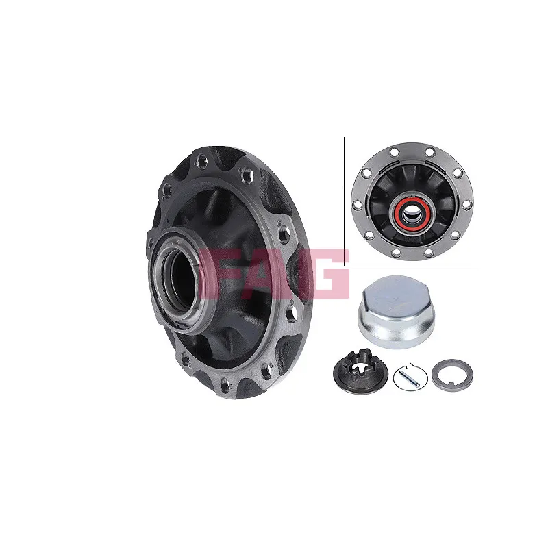 Moyeu de roue avant FAG 723 5031 10