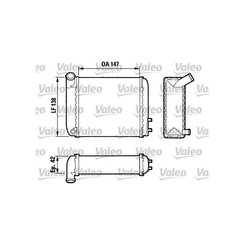Système de chauffage VALEO 882643