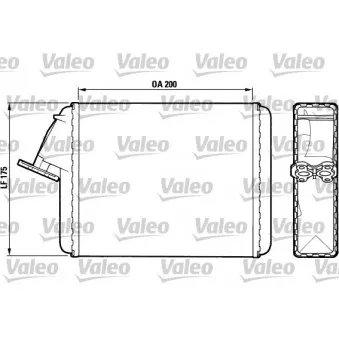 Système de chauffage VALEO 883468