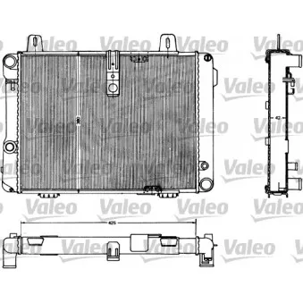 Radiateur, refroidissement du moteur VALEO 883504