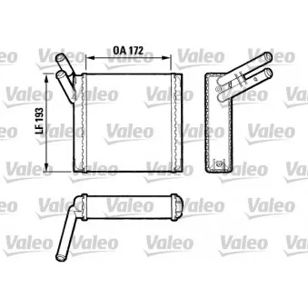 Système de chauffage VALEO 883520