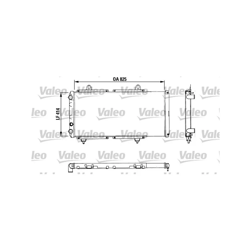 Radiateur, refroidissement du moteur VALEO 883765