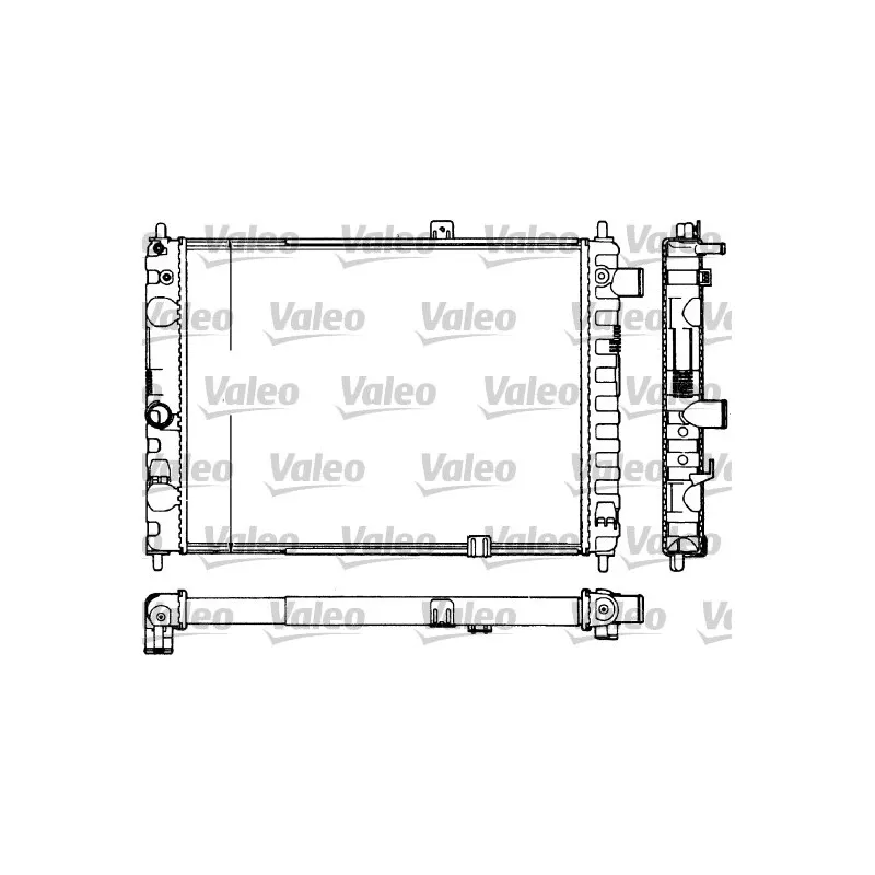 Radiateur, refroidissement du moteur VALEO 883770