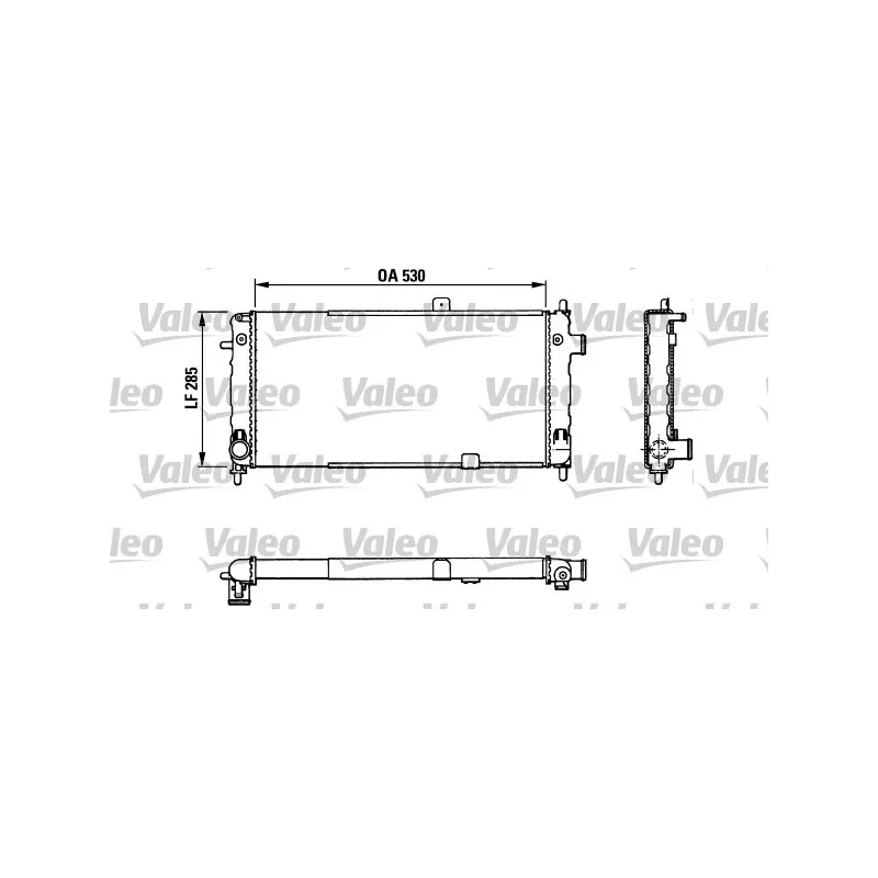 Radiateur, refroidissement du moteur VALEO 883771