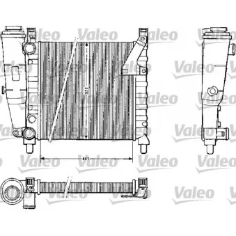 Radiateur, refroidissement du moteur VALEO 883813