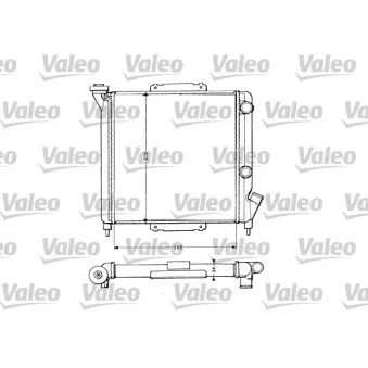 Radiateur, refroidissement du moteur VALEO 883959