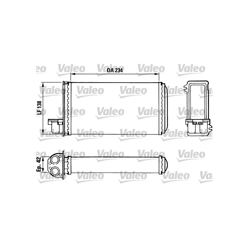 Système de chauffage VALEO 883965