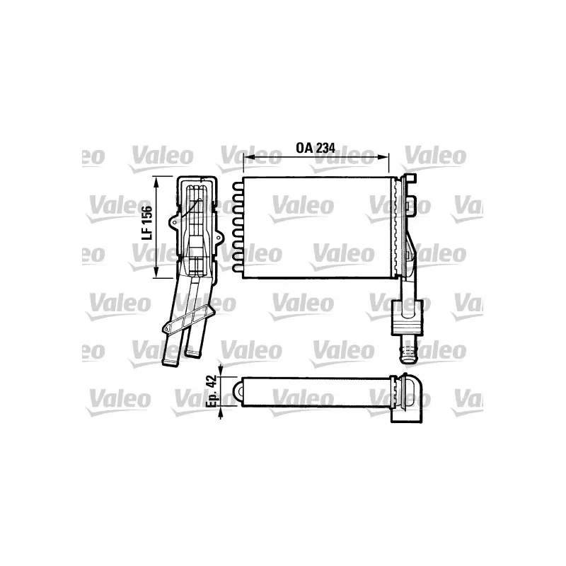 Système de chauffage VALEO 883971