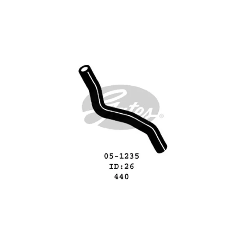 Durite de radiateur GATES 05-1235
