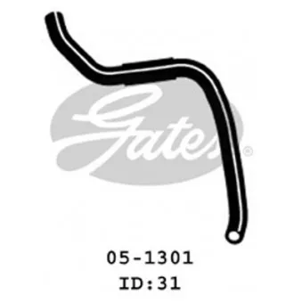 Durite de radiateur GATES