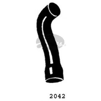 Durite de radiateur GATES 2042
