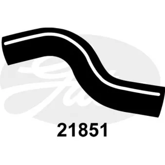 Durite de radiateur GATES 21851