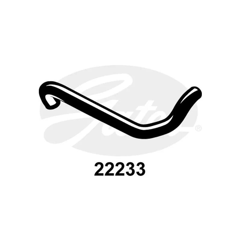 Durite de radiateur GATES 22233