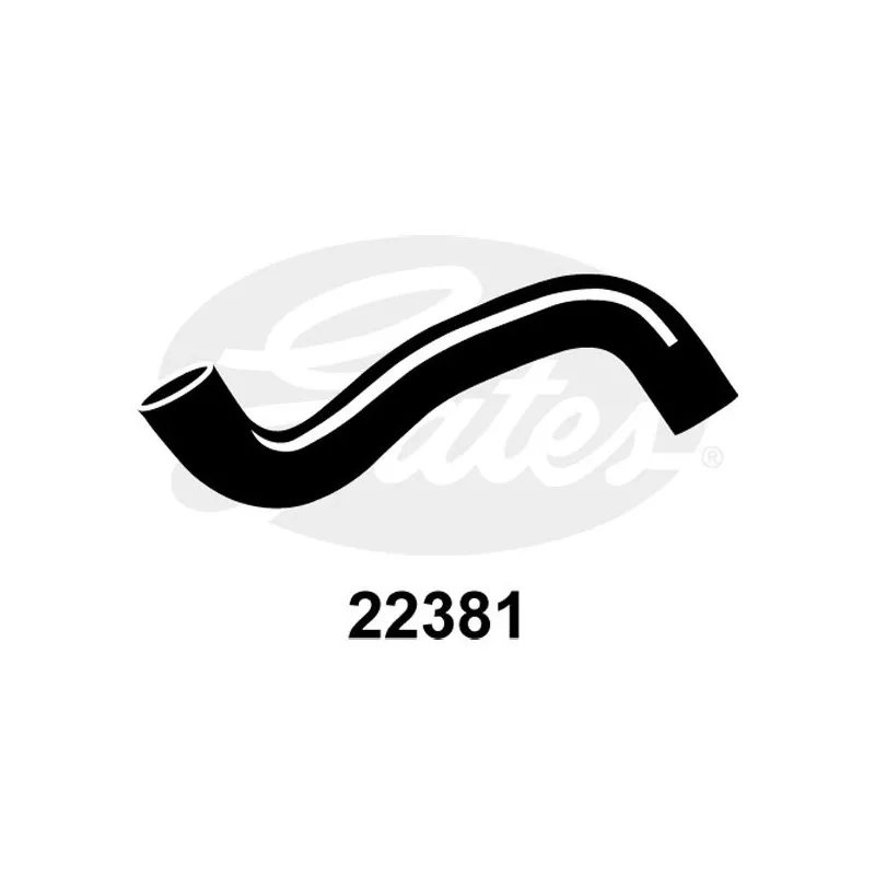 Durite de radiateur GATES 22381