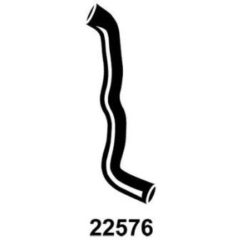 Durite de radiateur GATES 22576