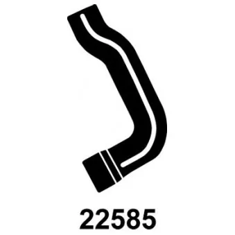 Durite de radiateur GATES 22585