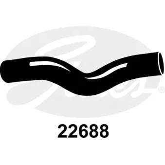 Durite de radiateur GATES 22688