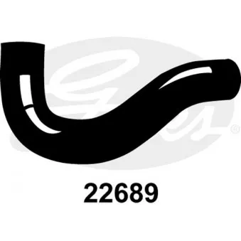 Durite de radiateur GATES 22689