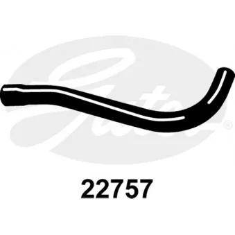 Durite de radiateur GATES 22757