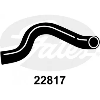 Durite de radiateur GATES 22817