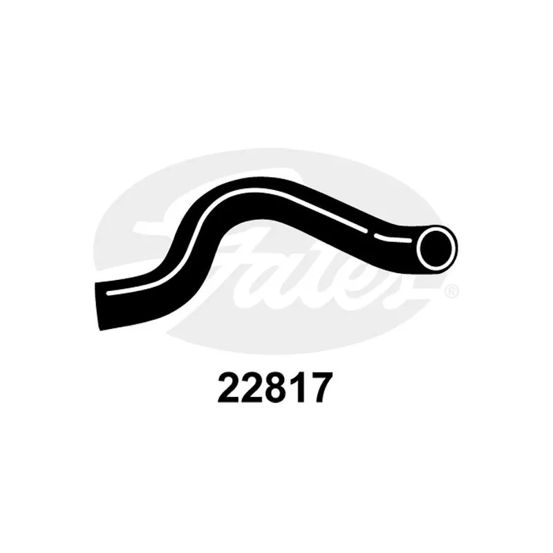 Durite de radiateur GATES 22817