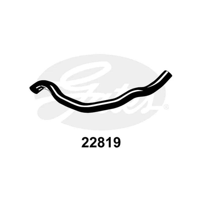 Durite de radiateur GATES 22819