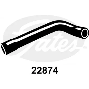 Durite de radiateur GATES 22874