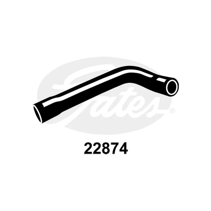 Durite de radiateur GATES 22874