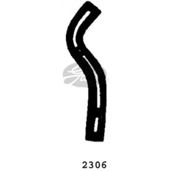 Durite de radiateur GATES 2306