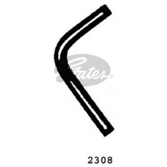 Durite de radiateur GATES 2308