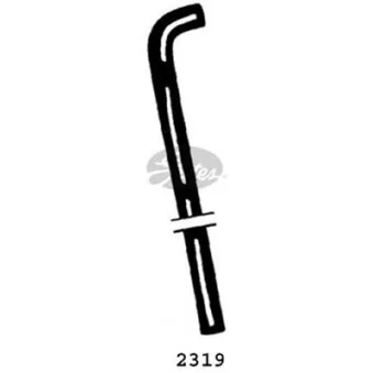 Durite de radiateur GATES 2319