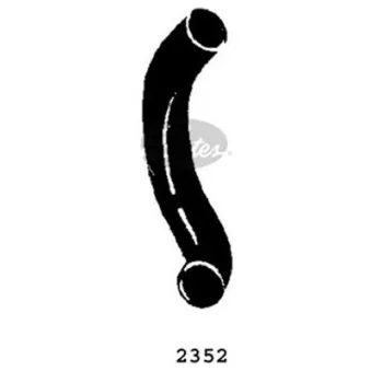Durite de radiateur GATES 2352