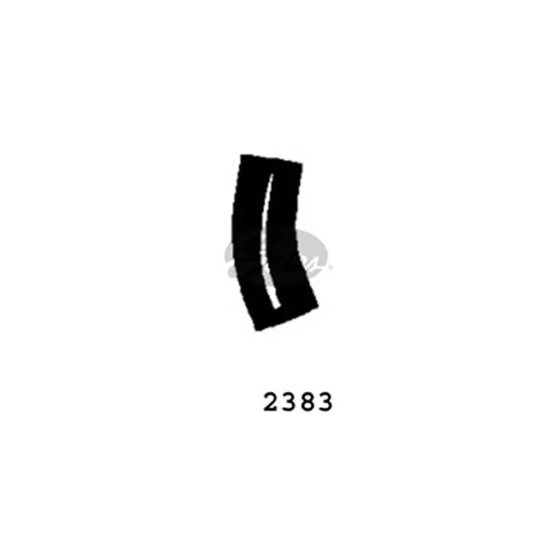 Durite de radiateur GATES 2383