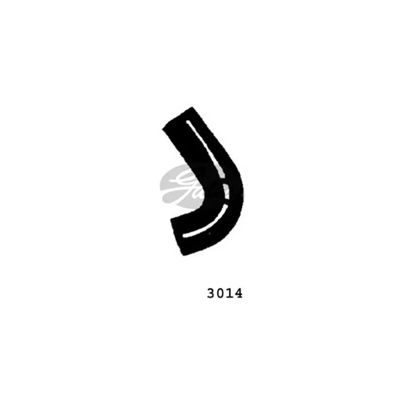 Durite de radiateur GATES 3014